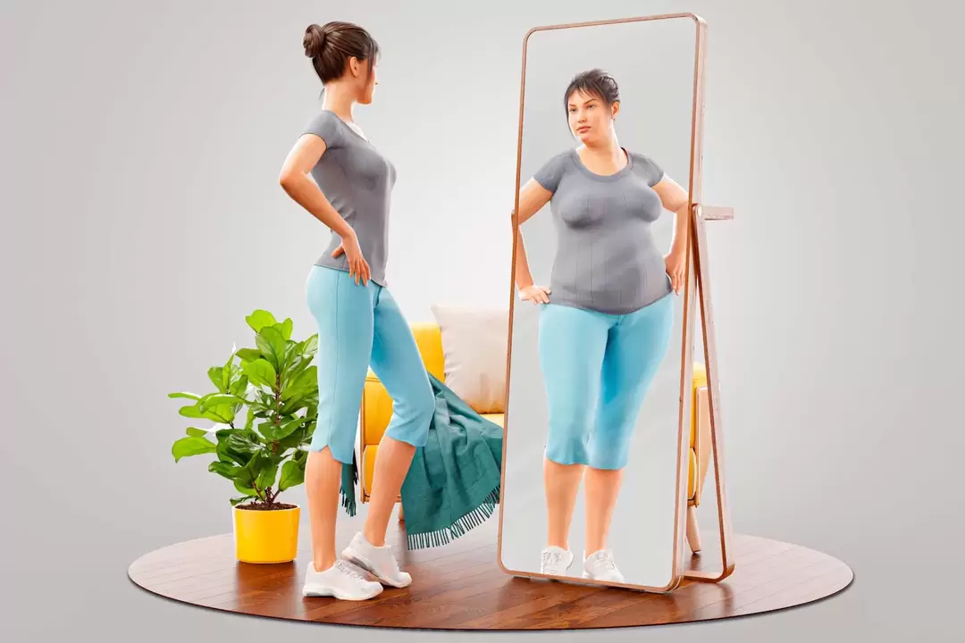 Воображая себя обладателем стройной фигуры, вы можете мотивировать себя похудеть. 